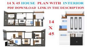 14-by-45-House-Plan