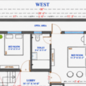 30x50 house plan
